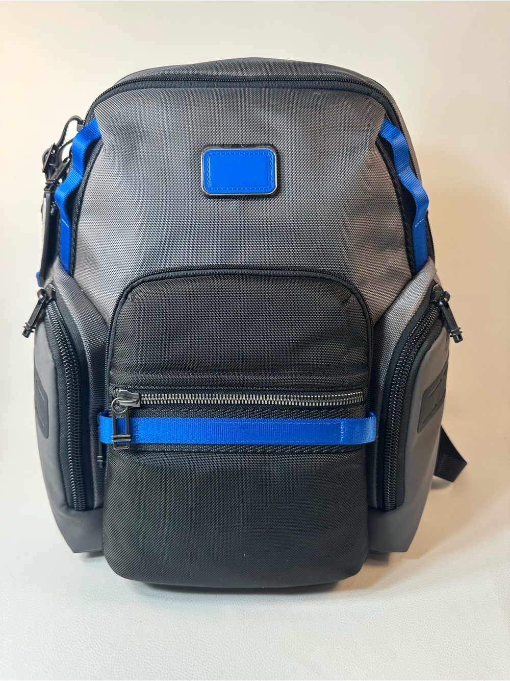 New Men’s TUMI Mens Alpha Bravo Navigater Backpack Gray, Blue - Picture 3 of 13